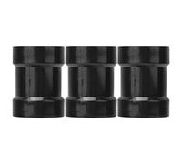 Handlebar Stem Reducer 31.8mm to 25.4mm | 3 Pcs POM Shim Spacer Adapter | Universal Fit for Mountain/Road Rides | Easy Install