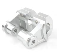 Handlebar Stem Riser For XV 1600 For XVS 1100 For 950 For V-Star For V-STAR Handlebar Bar Risers Motorcycle 25.4mm Handlebars Fat Mount Clamps(Silver)