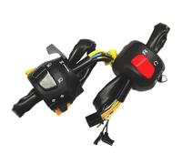 Handlebar Switch Headlight Warning Light Turn Signal Horn Start Kill Button With For Suzuki For EN125-2A Motorcycle Control Switches(Left and right)
