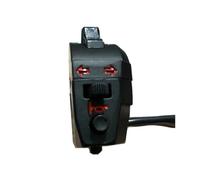 Handlebar Switch Motorcycle Handlebar Switch Motorbike ATV Left Right Side Control High Low Beam Light Turn Signal Horn Switch Parts 22mm 7/8"