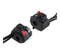 Handlebar Switch Motorcycle Handlebar Switches Control Left Right For Horn Button Turn Signal Fog Light Warning Light 22Mm 7/8 Inch
