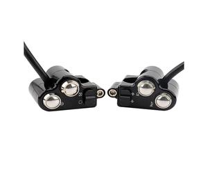 Handlebar Switch Motorcycle Kill Start Control Fit For Harley Sportster Touring Softail Dyna V-Rod Without Harness Motorcycle Handlebar Left Start Switch
