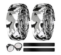 Handlebar Tape Shock Absorbing - EVA Grip Adhesive | Road Bike Handlebar Wrap Comfort Control Upgrade, Vibration Damping Cycling Handle Grip System For Long Distance Riding Performance