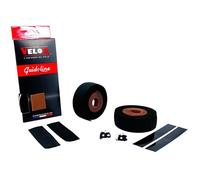 Handlebar tape - Velox Maxi Cork Bicolor Black-Brown - Bar tape