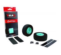 Handlebar tape - Velox Maxi Cork Bicolor Black-Green Bianchi - Handlebar tape