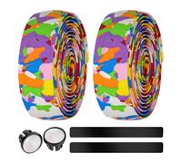 Handlebar Tape, Versatile Use, 200x3x0.3cm, Bicycle Handlebar Tape, Cycling Bike Handle Wraps, Easy Application, For Riding Motorcycling Comfort Upgrade Installation