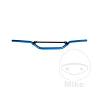 Handlebar TRW aluminum blue 22 mm Cross high
