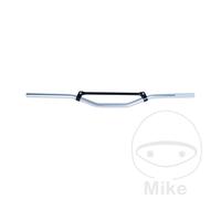 Handlebar TRW aluminum silver 22 mm Cross low