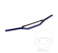Handlebar TRW Alumium blue 22 mm Cross low