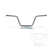 Handlebar TRW steel chrome 25.4 mm Apehanger