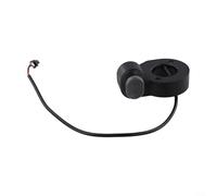 Handlebar Turn Signal Switch for Xiaomi Electric Scooter 4 Pro, Plus, and Max Models - ABS Construction, Ergonomic Black Button with 26 cm Cable