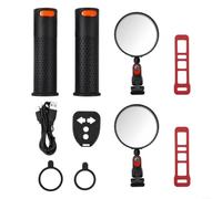 Handlebar Turn Signals LED Lights with for horn for E-Scooters(black)