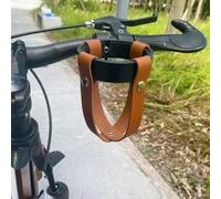 Handlebar Water Bottle Cage for Factor OSTRO VAM, Cycling Beverage Rack Scooter Storage Pouch Lightweight Minimalist Durable Detachable,Black