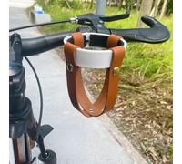 Handlebar Water Bottle Cage for Marin Rift Zone/San Quentin, Cycling Beverage Rack Scooter Storage Pouch Lightweight Minimalist Durable Detachable,White