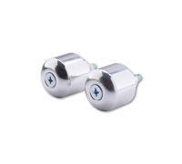 Handlebar weights Highsider SMART, aluminium chrome, 2 pieces
