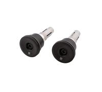Handlebar weights Highsider SMART Circula-LS, aluminium black matt, 2 pieces