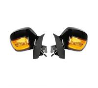 Handlebar Wing Foldable Mirrors For Goldwing Gold Wing GL1800 GL 1800 2001 2002 2003-2017 2011 2010 Motorcycle Rear View Mirror With Turn Signal(A Style)