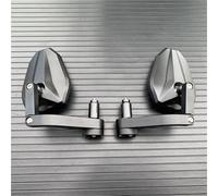 Handlebar Wing Mirrors Bar End Fit For Ducati For Monster 695 696 796 797 Motorcycle CNC Rear View Side Mirrors Handle Bar End Mirror