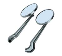 Handlebar Wing Mirrors Bar End For BMW For R1250GS For S1000XR For Triumph For Tiger 660 1050 2PCS Blue Glass Motorcycle Mirrors 8 10mm - Universal Rearview Side