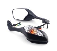 Handlebar Wing Mirrors Bar End For CBR1000RR 2008-2016 For VFR1200 2010-2012 2009 10 11 12 13 14 15 Motorcycle Rearview Mirrors With Turn Signals Light LED Side Wing Mirror(Clear-fold)