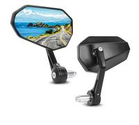 Handlebar Wing Mirrors Bar End For Interceptor For Continental For GT650 For Scram 411 Motorcycle Bar End Mirrors For E24 For E-mark Motorcycle Mirrors Side Wing Mirror