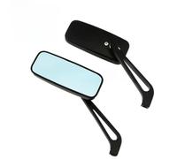 Handlebar Wing Mirrors Bar End For Sportster For Glide For Softail For Chopper For Bobber 2x M8 M10 Universal Motorcycle Rearview Mirror Side Wing Mirror