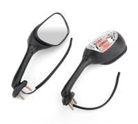Handlebar Wing Mirrors Bar End For SV1000 For SV650 For SV650S Motor Parts Motor Parts Areyourshop Rearview Side Mirrors Turn Signals Side Wing Mirror(Black)