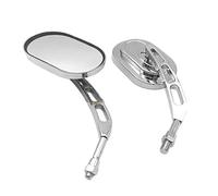 Handlebar Wing Mirrors Bar End For Vulcan For Z250SL Motorcycle Rear Mirror ABS 8 10mm Chrome Side Mirror Universal Side Wing Mirror