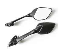 Handlebar Wing Mirrors Bar End For XMAX 300 400 125 250 2017 For YZF For R3 For R25 2015 2016 2017 Motorcycle Side Mirror Side Rearview Mirror 2025 Side Wing Mirror(Transparent glass)
