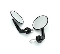 Handlebar Wing Mirrors Bar End Motorcycle Rearview Mirrors Universal Clear Glass Scooter Bar End Handlebar Mirror Rear View Mirror Accessories 7 8" 22mm Side Wing Mirror