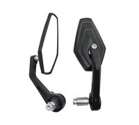 Handlebar Wing Mirrors Bar End Universal For For CFMOTO For 250NK For 450NK For 390 690 Aluminum Alloy Rearview Mirror 17-22mm Handlebar End Mirror Side Wing Mirror