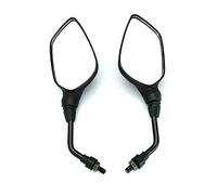 Handlebar Wing Mirrors Bar End Universal Motorcycle Mirrors - Convex Rearview For Scooter Electromobile 2PCS Adjustable Safety Side 10mm