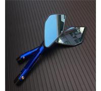 Handlebar Wing Mirrors Motorcycle Rearview Mirror CNC Aluminum Case For KAWASAKI ER-6N For Z1000 For Z750 Handlebar Convex RearView Mirror