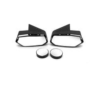 Handlebar Wing Mirrors Motorcycle RearView Mirror For XMAX 250 300 2023 2024 Forward Mirror Kit Convex Angle Adjustable White Side Mirrors