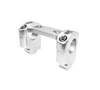 Handlebars Clamps Riser Motorcycle Handbar Rising Clamp Motorcycle Handle Bar Handlebar Riser Top Clamps Cover For BMW For R1250GS R1200GS LC Adv 2014-2023(Silver)