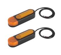 Handlebars LED Turn Signals Light Replacement Waterproof Scooter Light for Night Riding and Quick Mounting Reflective Strap Decoration Night Reflectors