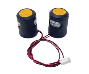Handlebars LED Turn Signals Light Replacement Waterproof Scooter Light for Night Riding and Quick Mounting Reflective Strap Decoration Night Reflectors