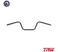 TRW Handlebars MCL136SKK Apehanger 25.4mm KK Black Steel