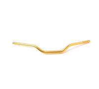 Handlebars,Motorcycle Handlebar 28mm 1-1/8'' Motorcycle Handlebar CNC Aluminum Alloy Sandblasting Steering Wheel(Gold-laser logo)