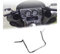 HandleBars part For Harley For Electra Glide Standard FLHT/I 1986-1987, 1995-2009, 2019-2022 Motorcycle Handlebar Ape Hangers 12/14/16" Monkey Bar Accessories(Chrome,14 inch)