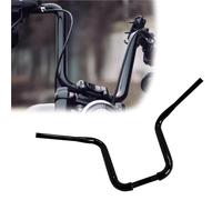 HandleBars part For Harley Sportster XL1200C For Custom 1996-2022 Motorcycle Accessories Gloss Black 1.5" Ape Hanger Handlebar(12 inch)