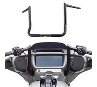HandleBars part Motorcycle 10/12/14" Rise Ape Hangers Bar Handlebar Gloss Black Accessories For Harley For Electra Glide Ultra Classic Low Twin-Cooled FLHTCUL TC 2015-2016(12 inch)