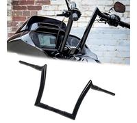 HandleBars part Motorcycle Accessories 1.5" Fat Ape Hanger Meathook Handlebar For Harley Road Glide Special FLTRXS 2015-2024(12 inch)