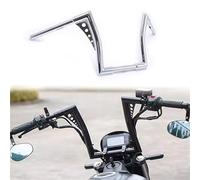 HandleBars part Motorcycle Accessories 10/12/14/16" Rise Ape Hanger Bars 25mm Handlebar For Harley Softail For Deluxe EFI FLSTNI 2005-2006 FLSTN 2006-2015(Chrome 12")
