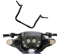 HandleBars part Motorcycle Accessories 12/14/16" Handlebars Monkey Bar Ape Hanger For Harley For Electra Glide Ultra Classic Low FLHTCUL 2015-2016 For Highway King 2023(12 inch)
