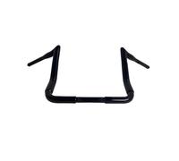 HandleBars part Motorcycle Accessories Gloss Black Handlebar 1.5" Fat Bar 1" Clamp For Harley Ultra For Limited Low FLHTKL 2015-2019 FLHTK 2010-2024(10 inch)