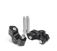 Handlebars raised extended For R1300GS R 1300GS 2023- R 1300 GS For ADV 2024- R 1300RT 2025- Motorcycle Handle Bar Riser Lifter(Black)