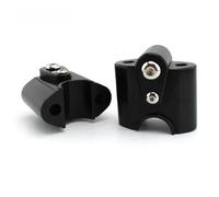 Handlebars raised extended Motorcycle Risers Handlebar Mounting Lift Clamp Adapters Accessories For R18 Classic 2020 2021 2022 2023(Black)