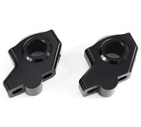 Handlebars Risers For SV650 For SV 650 For SV-650 1999-2017 2018 2019 2020 2021 Offset Handlebar Riser Raised Extend Back Moved(Gloss Black)