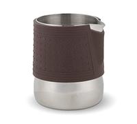 Handleless Milk Frothing Pitcher, 300ml/10oz Espresso Steaming Pitcher, Stainless Steel Steaming Jug with Round Spout for Perfect Latte Art, Frother Cup, Cappuccino Jug, 7.8*7.3*9.3cm/3.1*2.9*3.6in